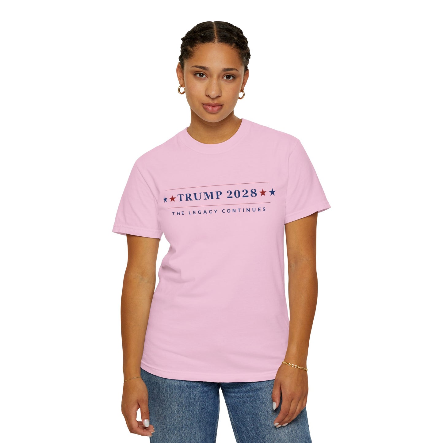 Trump 2028: The Legacy Continues - Unisex Garment-Dyed T-Shirt