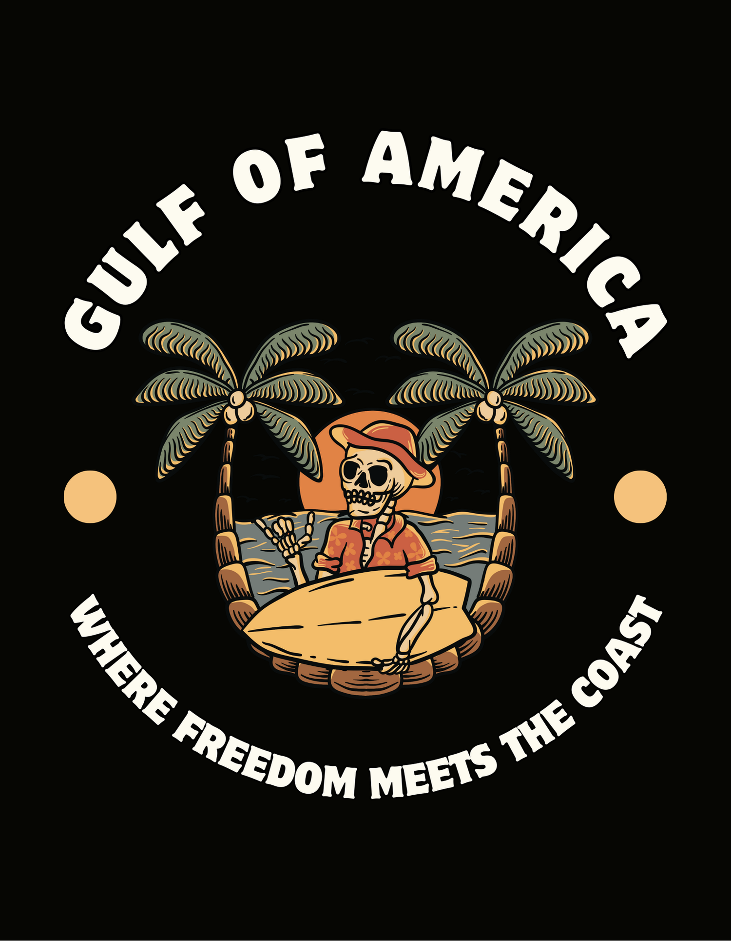 Where Freedom Meets the Coast: The Gulf of America Collection