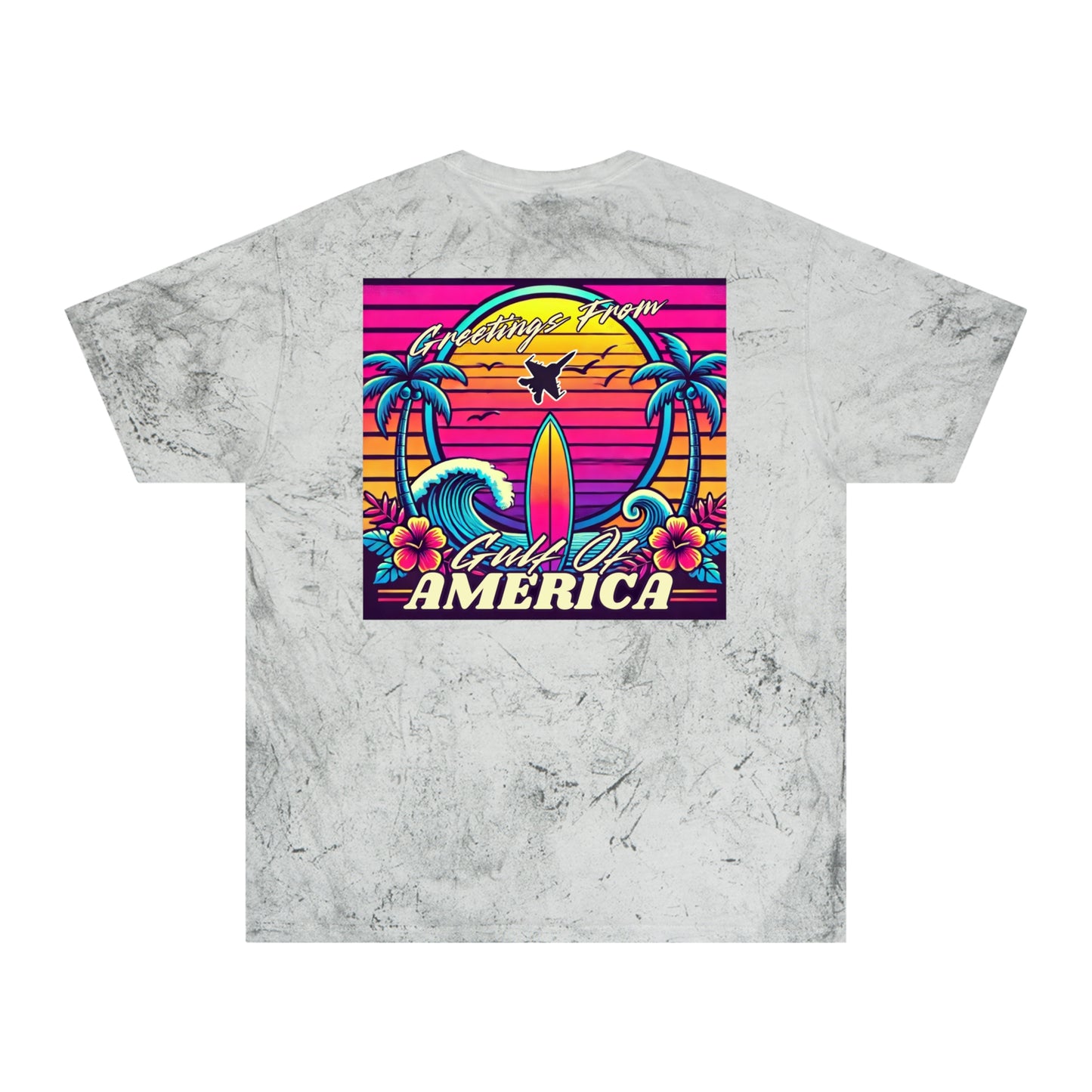 Neon Gulf of America Color Blast T-Shirt