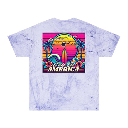 Neon Gulf of America Color Blast T-Shirt