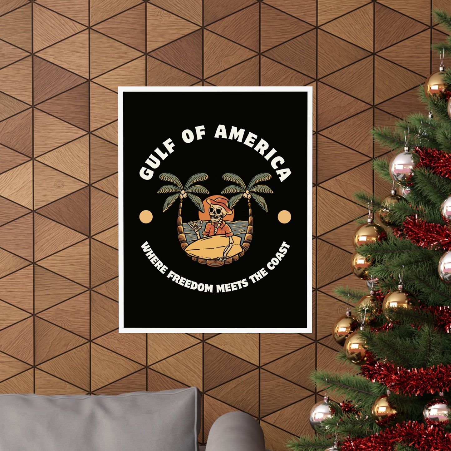 Where Freedom Meets the Coast - Matte Vertical Posters