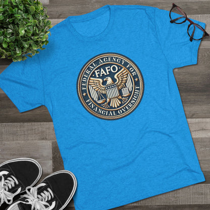 Federal Agent - Unisex Tri-Blend Crew Tee