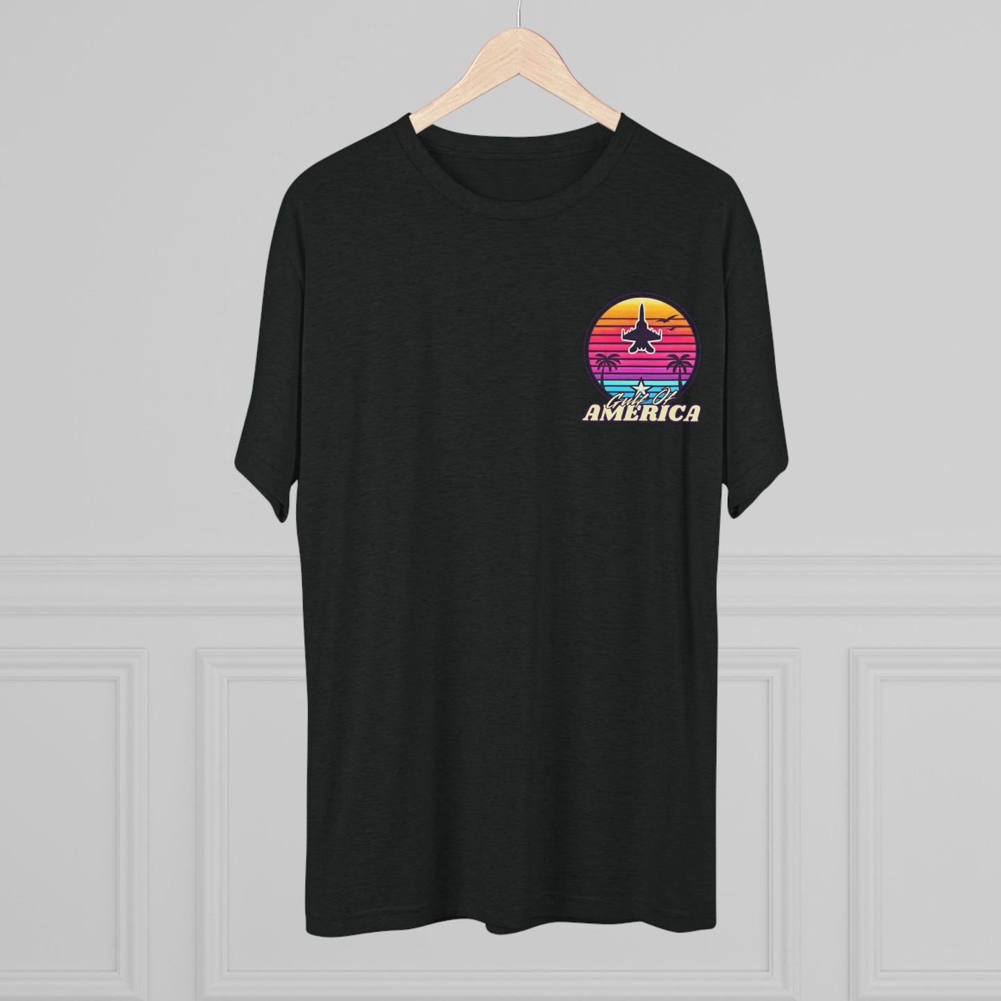 Neon Gulf of America - Unisex Tri-Blend Crew Tee
