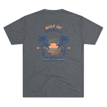 Gulf of America - Unisex Tri-Blend Crew Tee