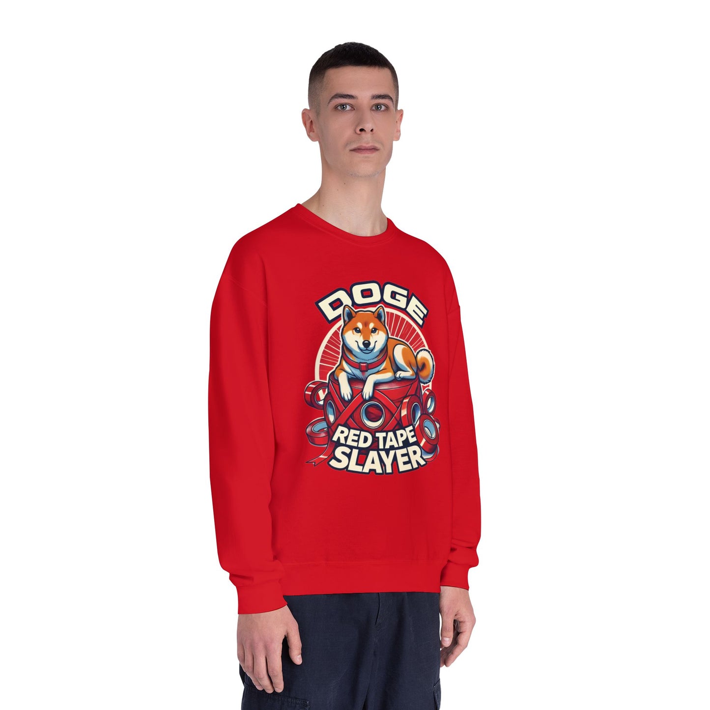Red Tape Slayer - Unisex Crewneck Sweatshirt