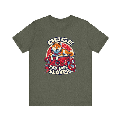 Red Tape Slayer Graphic Tee - Unisex Jersey Short Sleeve T-Shirt