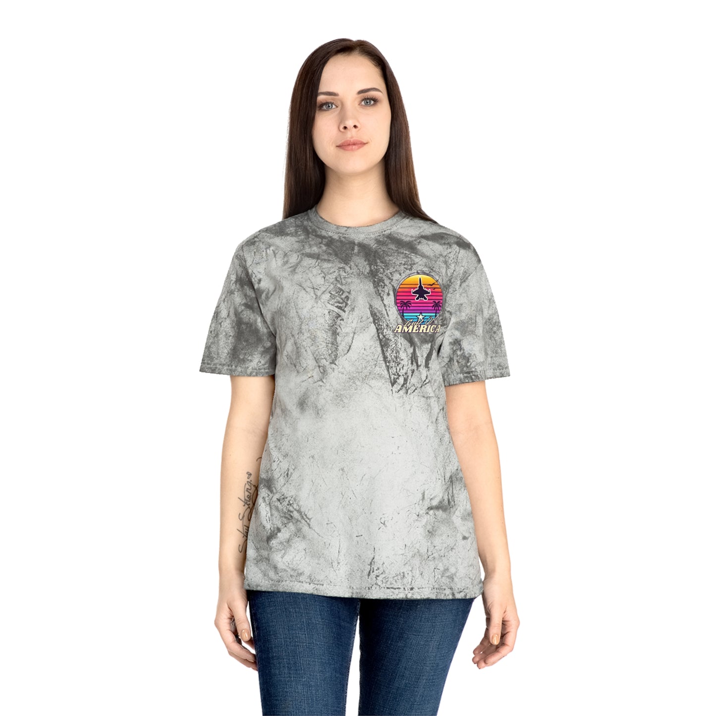 Neon Gulf of America Color Blast T-Shirt