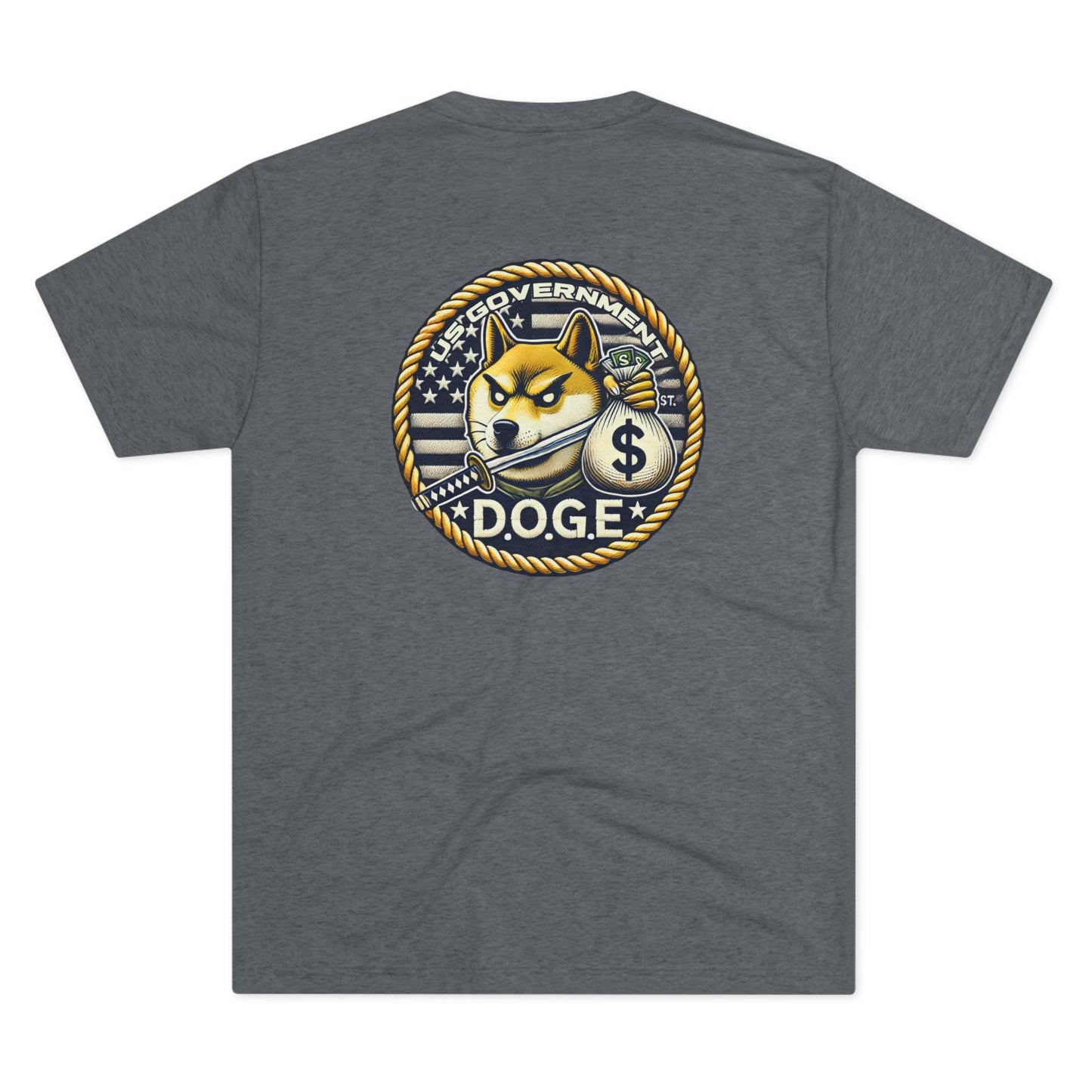 DOGE Squad Unisex Tri-Blend Crew Tee