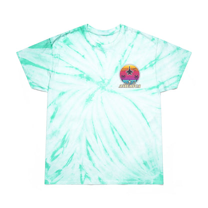 Neon Gulf of America - Tie-Dye Surf Design