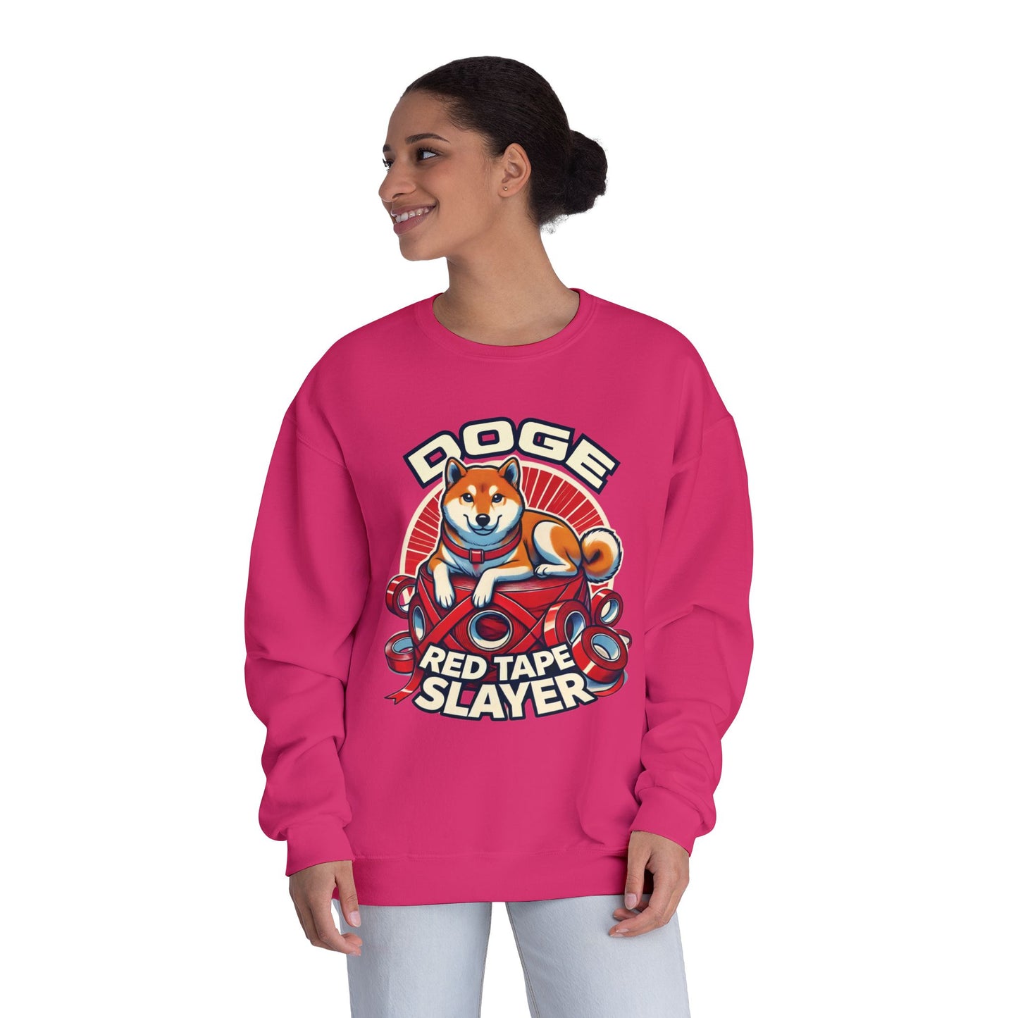 Red Tape Slayer - Unisex Crewneck Sweatshirt