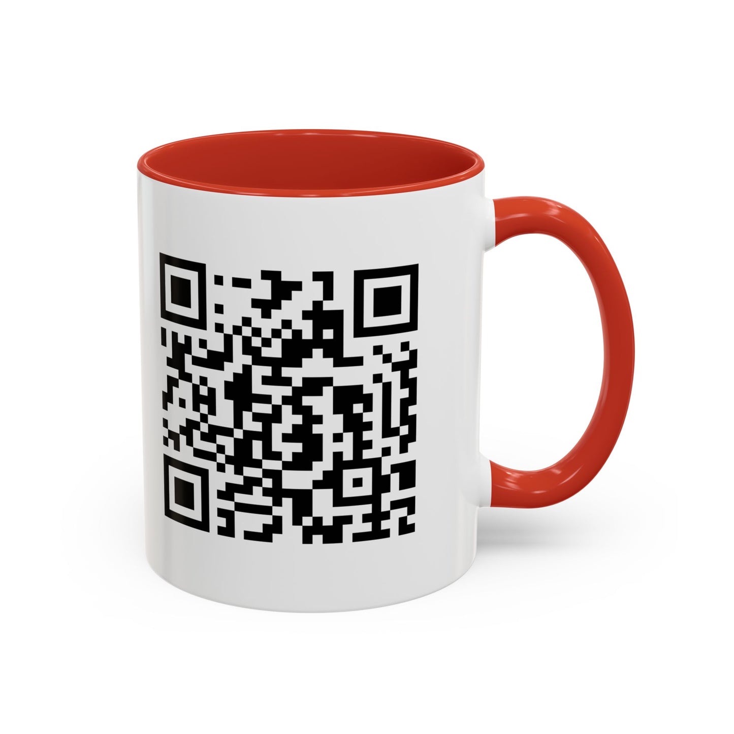 QR Surpirise Accent Coffee Mug  11oz/15oz