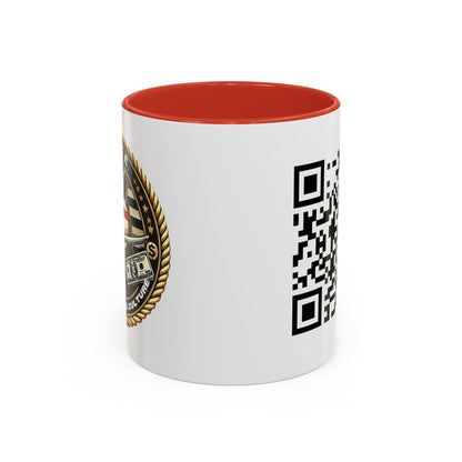QR Surpirise Accent Coffee Mug  11oz/15oz