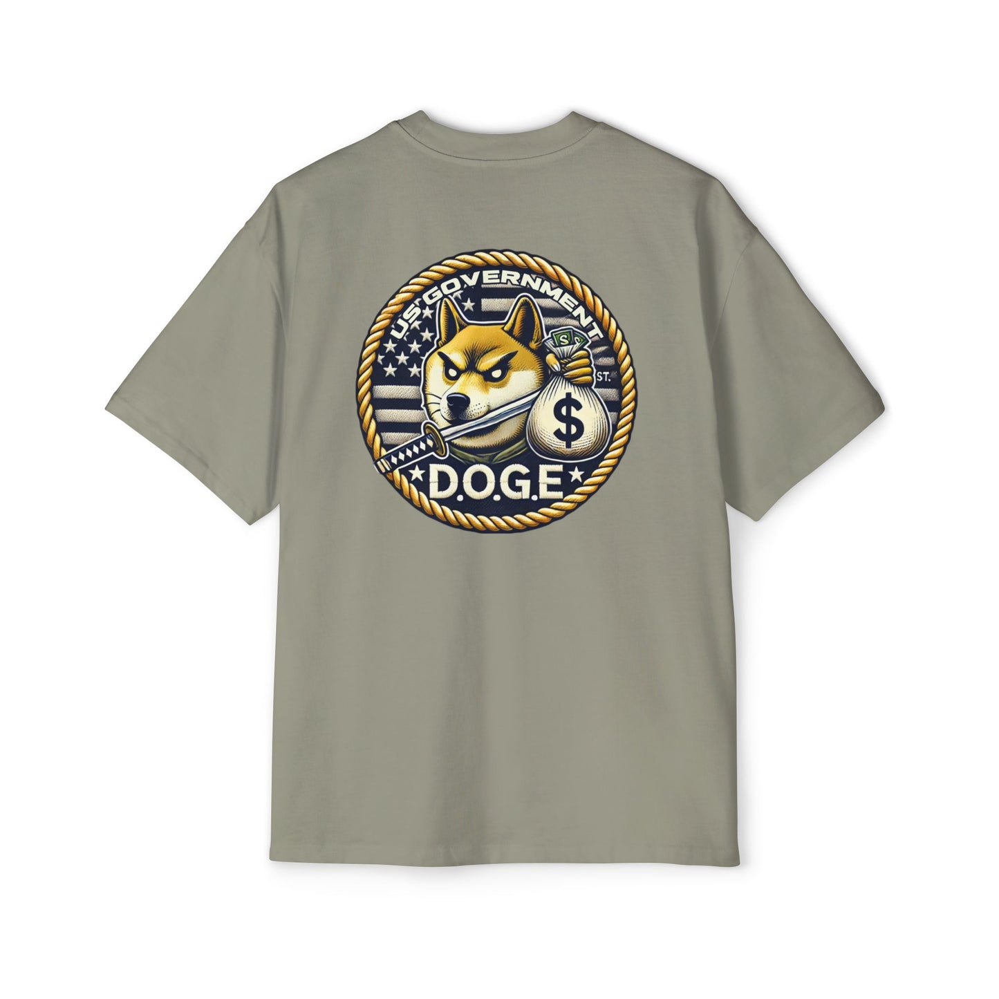 DOGE SQUAD - Men's Oversized Doge Tee