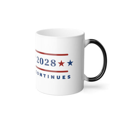 Trump 2028 Color Morphing Mug