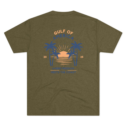 Gulf of America - Unisex Tri-Blend Crew Tee