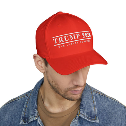 Red Trump 2028 Embroidered Hat