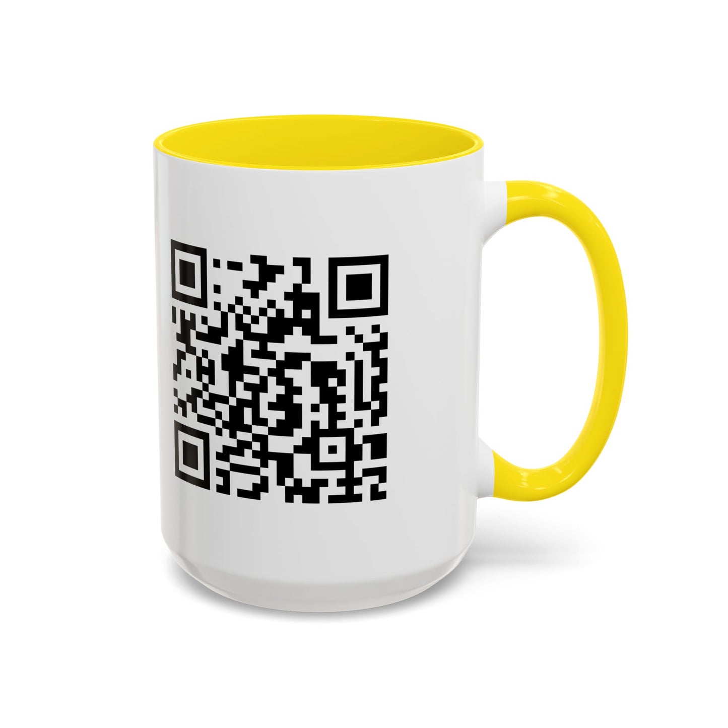 QR Surpirise Accent Coffee Mug  11oz/15oz