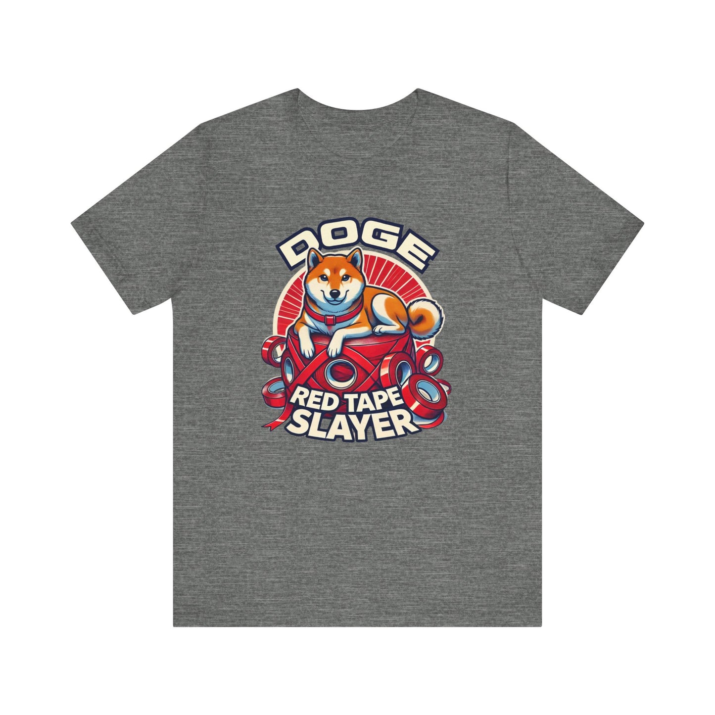 Red Tape Slayer Graphic Tee - Unisex Jersey Short Sleeve T-Shirt