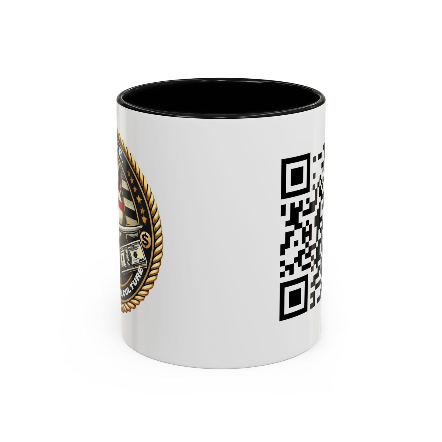 QR Surpirise Accent Coffee Mug  11oz/15oz