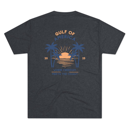 Gulf of America - Unisex Tri-Blend Crew Tee