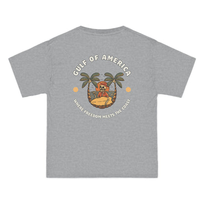 Where Freedom Meets the Coast - Heavyweight Graphic T-Shirt