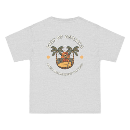 Where Freedom Meets the Coast - Heavyweight Graphic T-Shirt