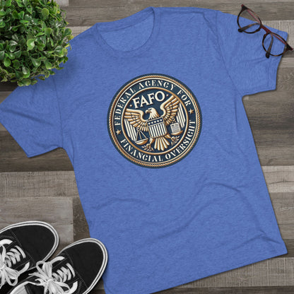 Federal Agent - Unisex Tri-Blend Crew Tee