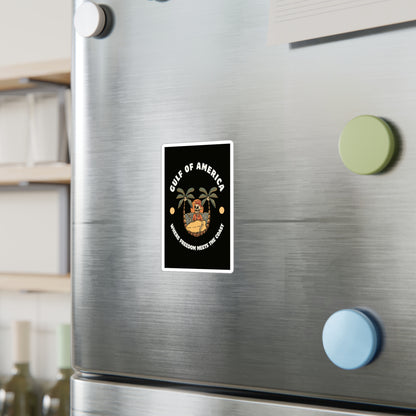 Where Freedom Meets the Coast - Kiss-Cut Vinyl Decals