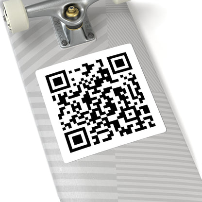 QR Code Surprise Kiss-Cut Stickers