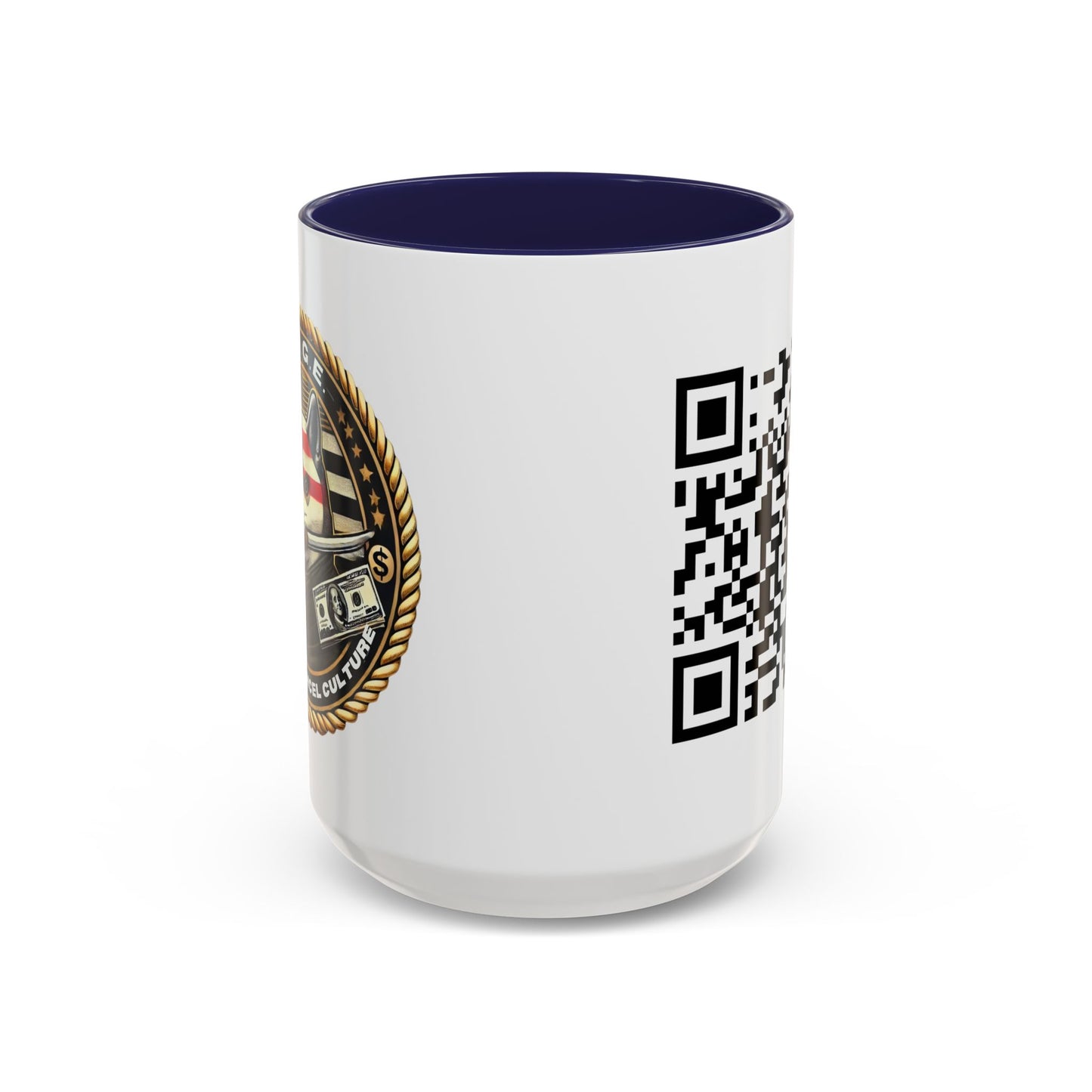 QR Surpirise Accent Coffee Mug  11oz/15oz