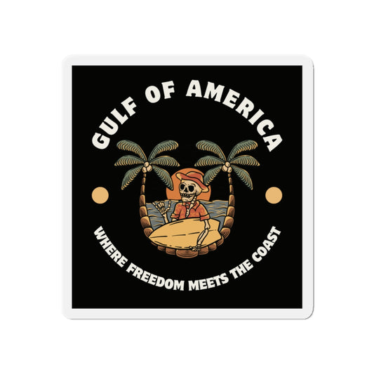 Gulf of America Die-Cut Magnet