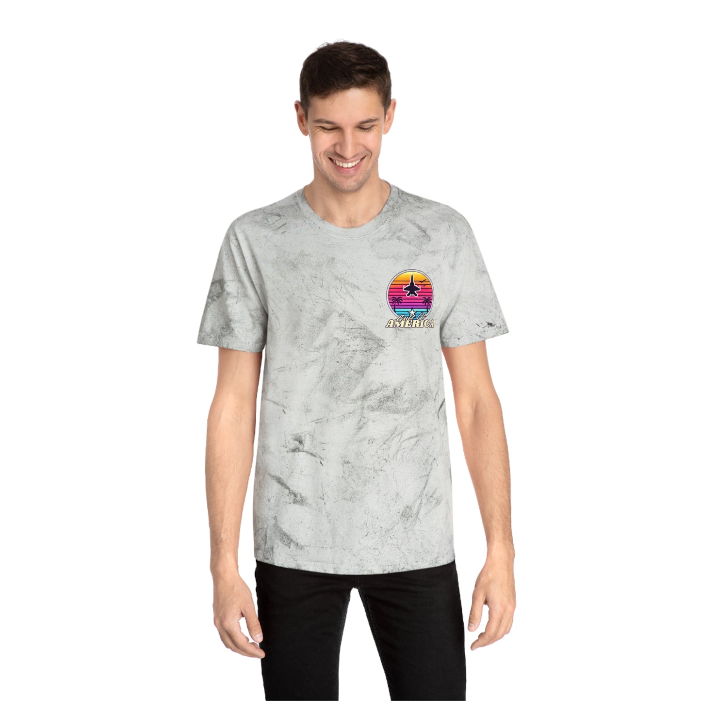Neon Gulf of America Color Blast T-Shirt