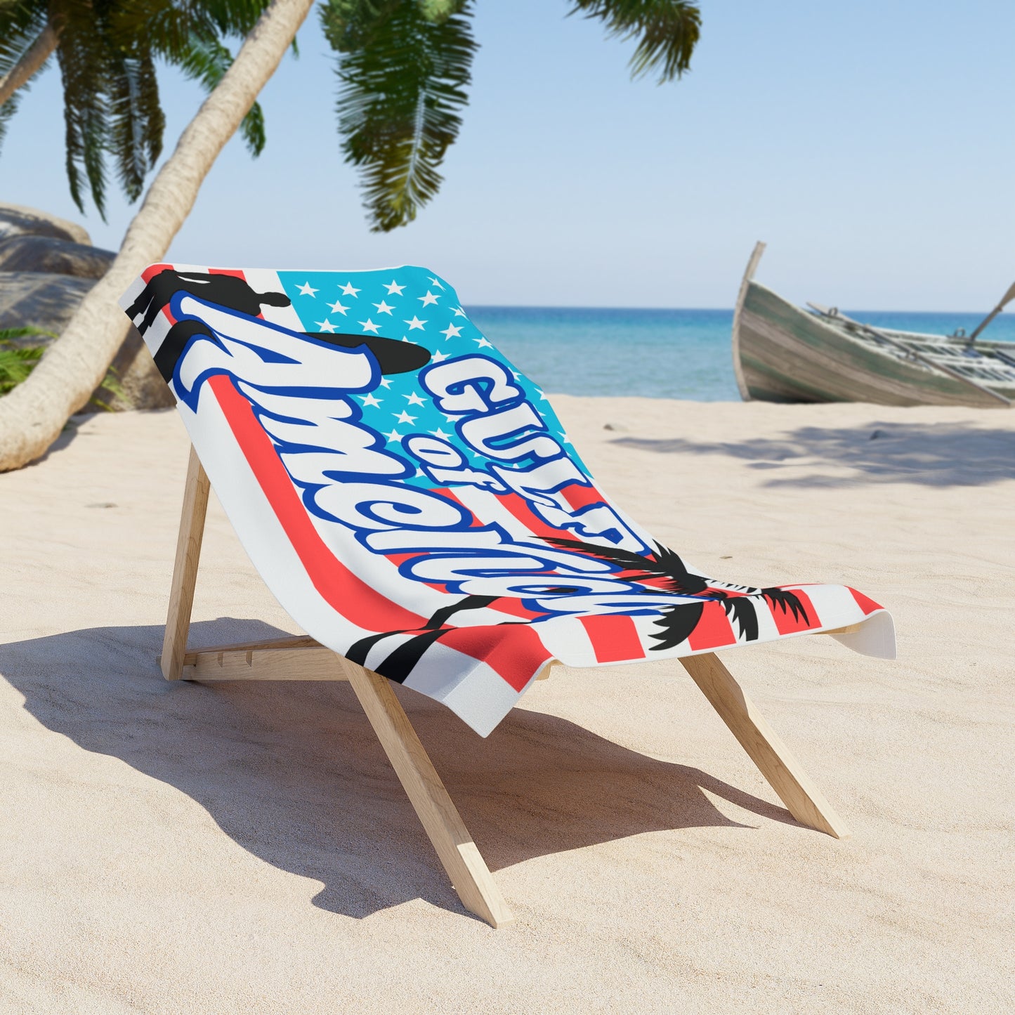 Gulf of America Beach Towel