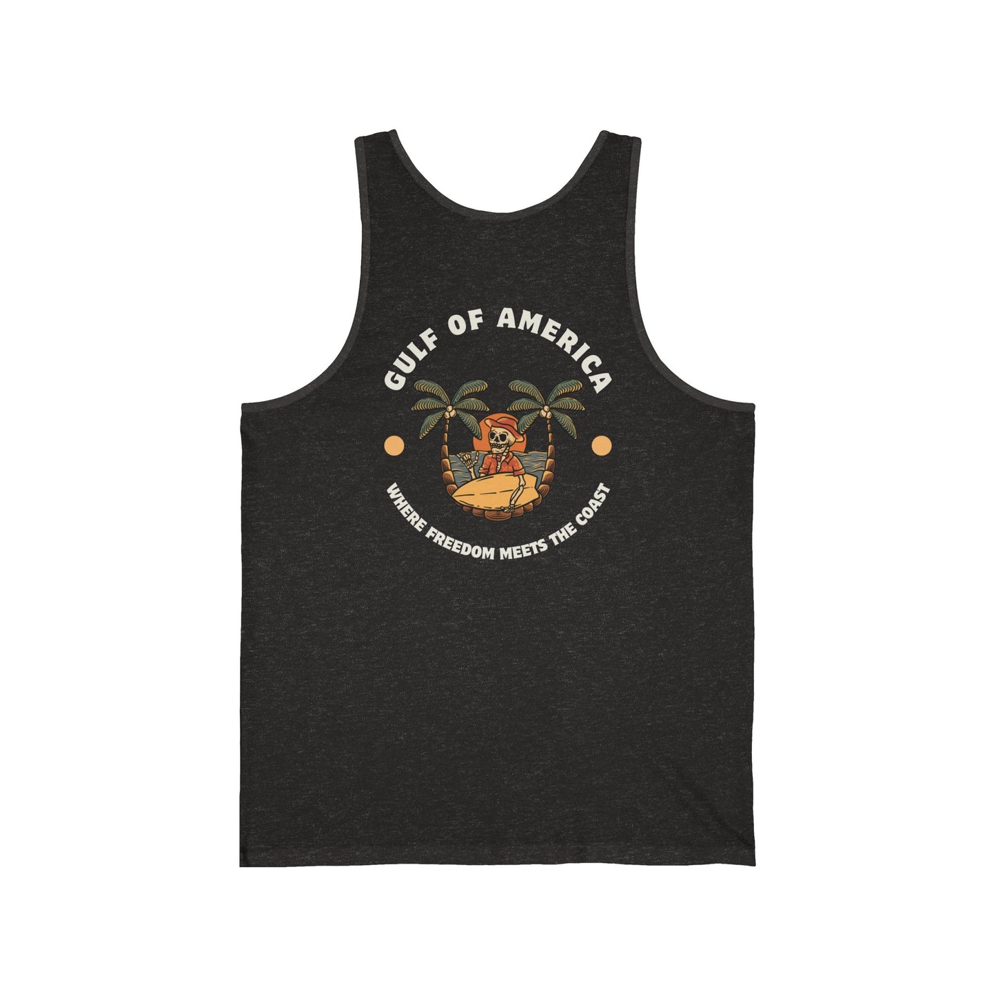 Where Freedom Meets the Coast - Unisex Jersey Tank