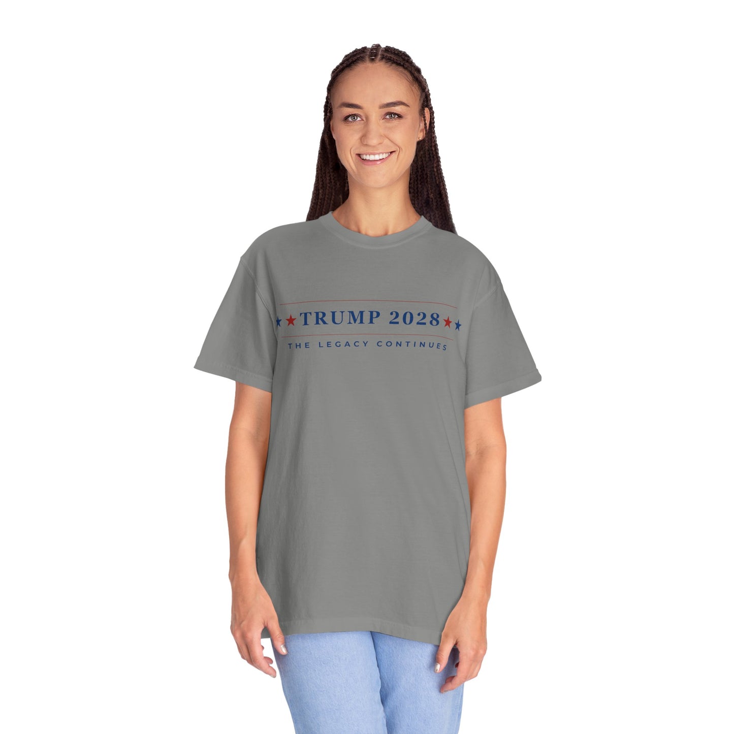 Trump 2028: The Legacy Continues - Unisex Garment-Dyed T-Shirt