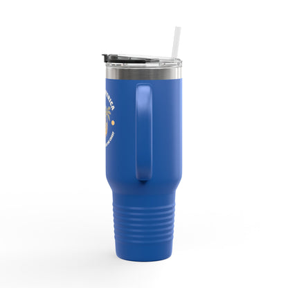 Where Freedom Meets the Coast - Insulated Travel Mug, 40oz