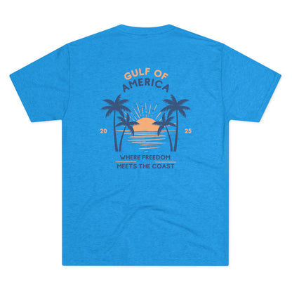 Gulf of America - Unisex Tri-Blend Crew Tee