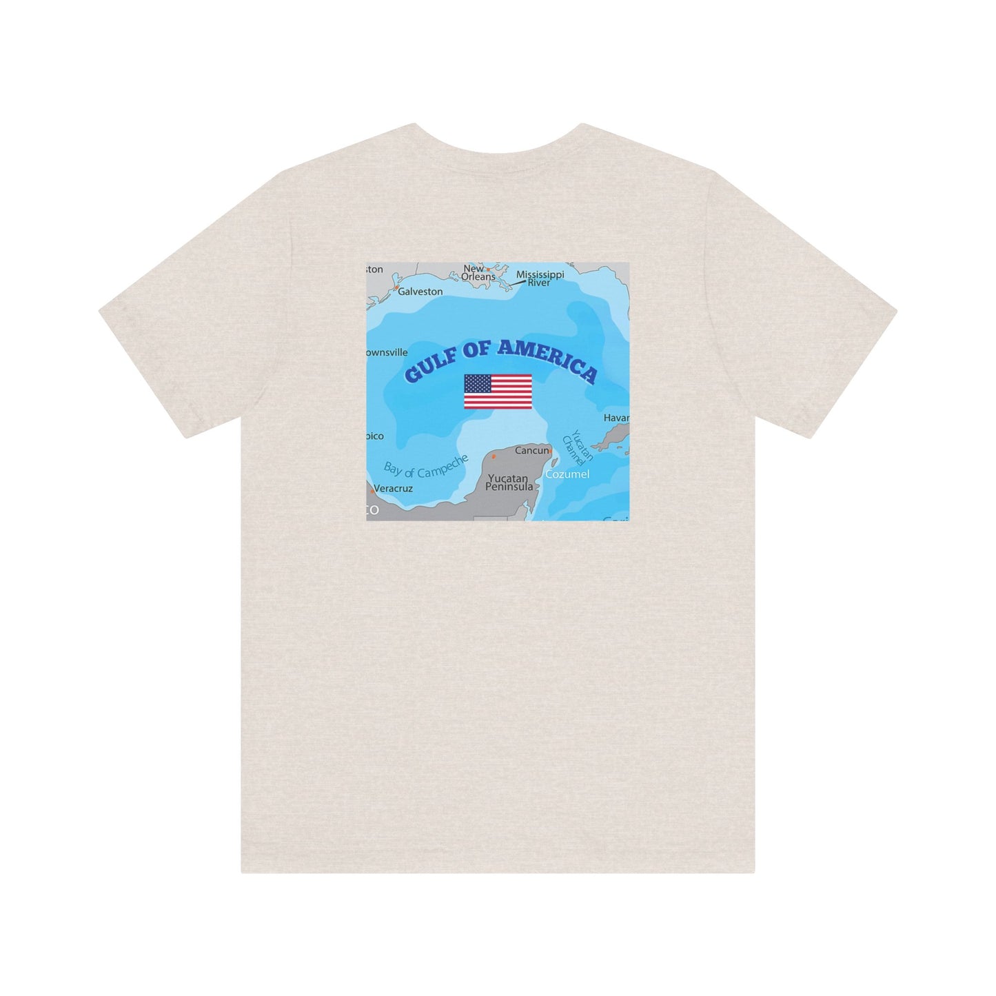 Gulf of America Graphic Tee - Unisex Jersey Short Sleeve T-Shirt