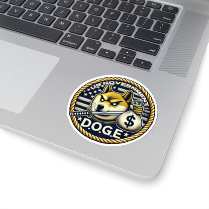 DOGE Squad Kiss-Cut Sticker