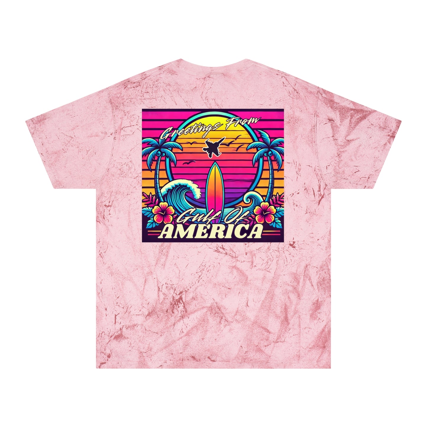 Neon Gulf of America Color Blast T-Shirt