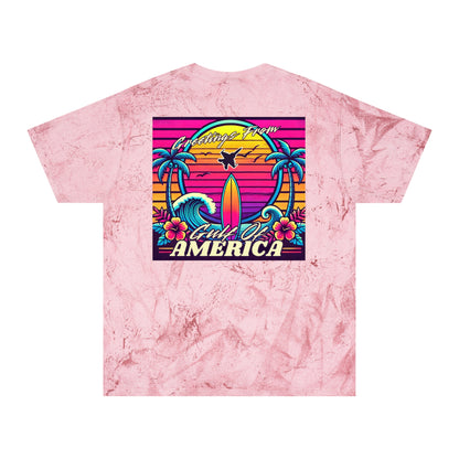Neon Gulf of America Color Blast T-Shirt