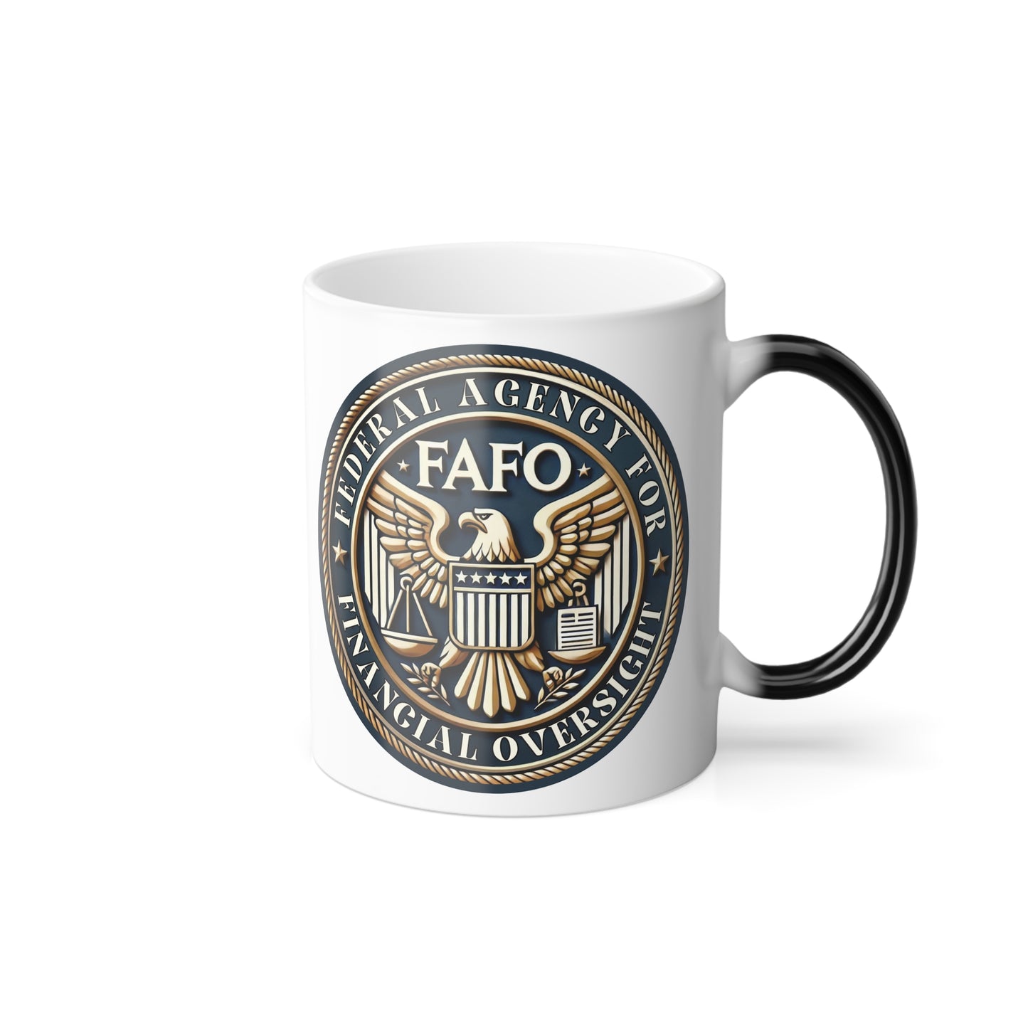 Federal Agent - Color Morphing Mug - 11oz