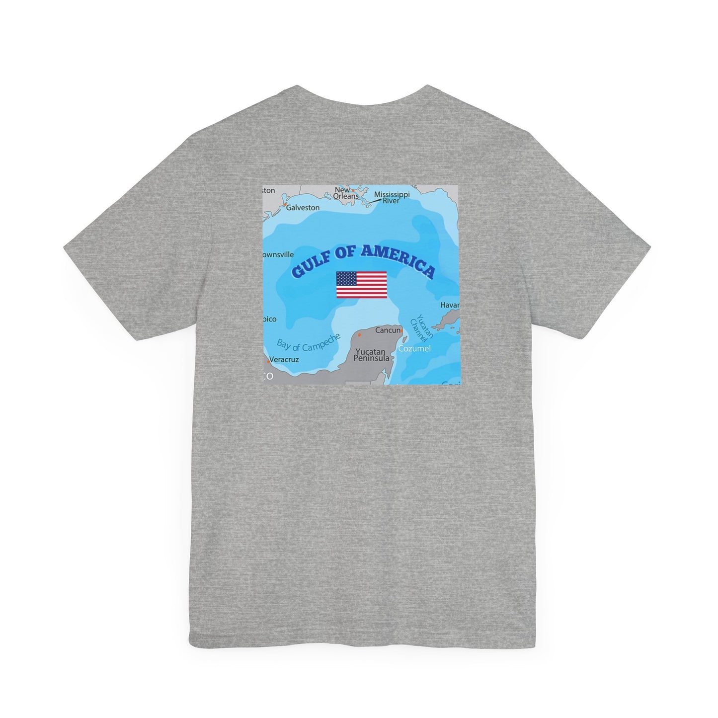 Gulf of America Graphic Tee - Unisex Jersey Short Sleeve T-Shirt