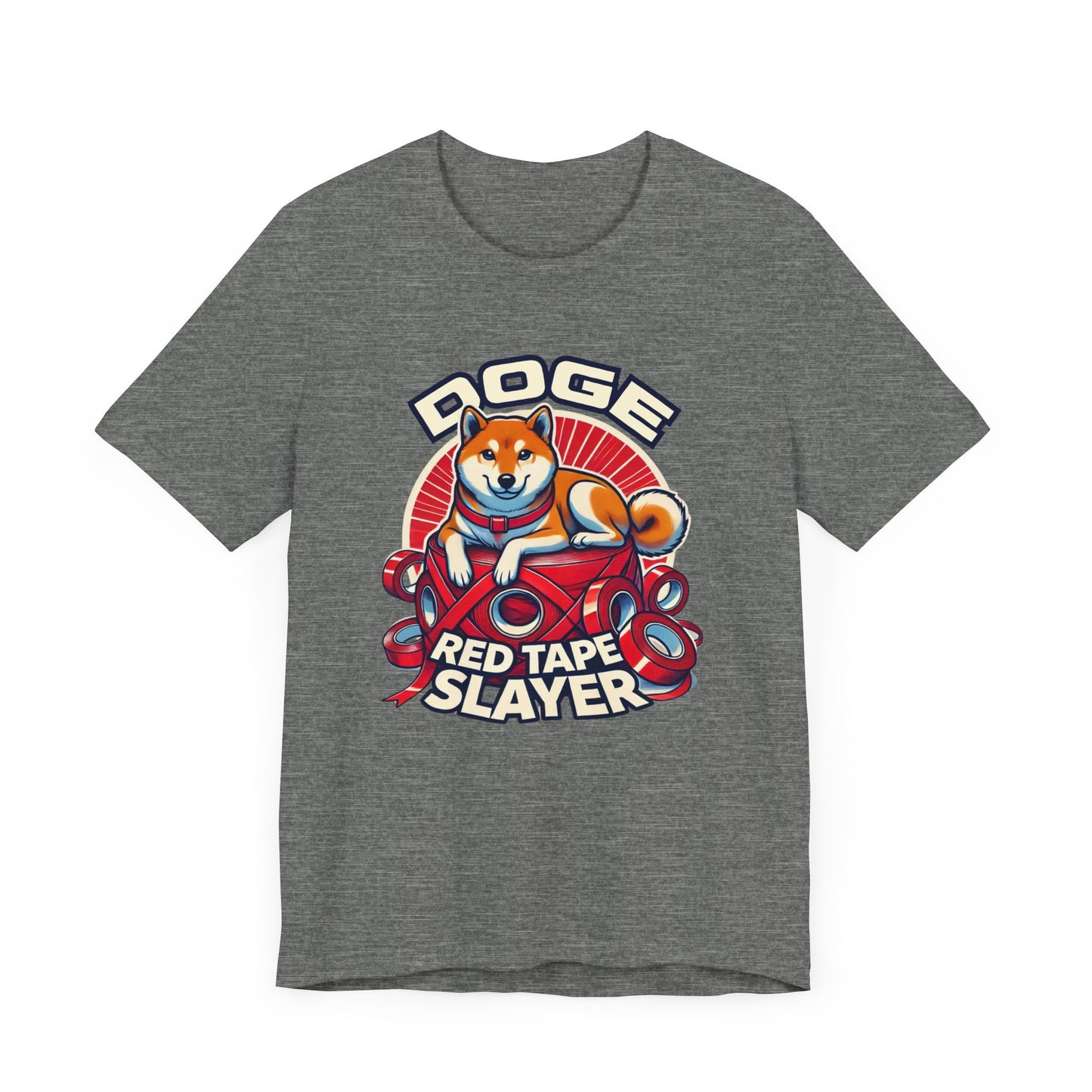 Red Tape Slayer Graphic Tee - Unisex Jersey Short Sleeve T-Shirt