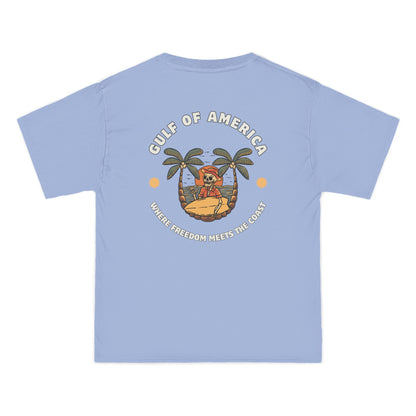 Where Freedom Meets the Coast - Heavyweight Graphic T-Shirt