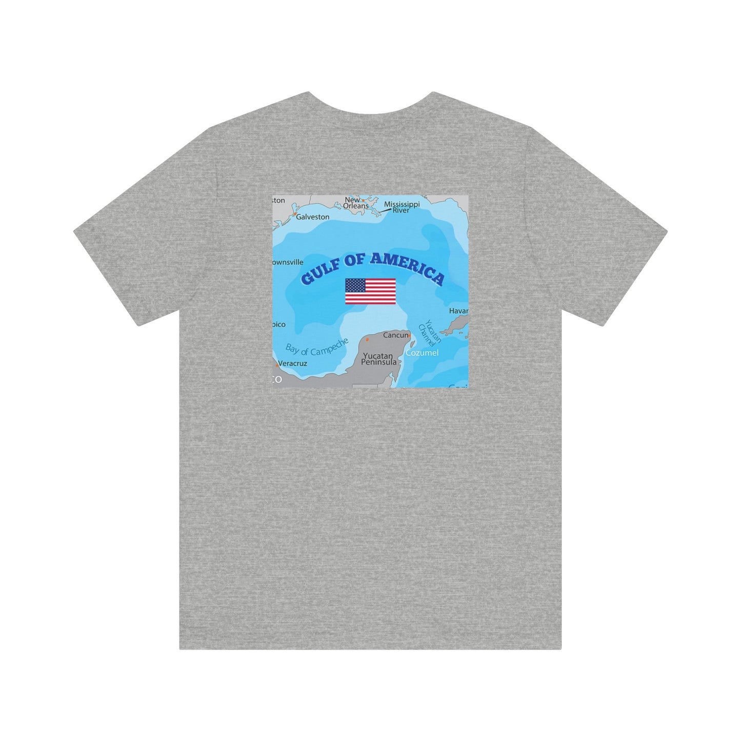 Gulf of America Graphic Tee - Unisex Jersey Short Sleeve T-Shirt