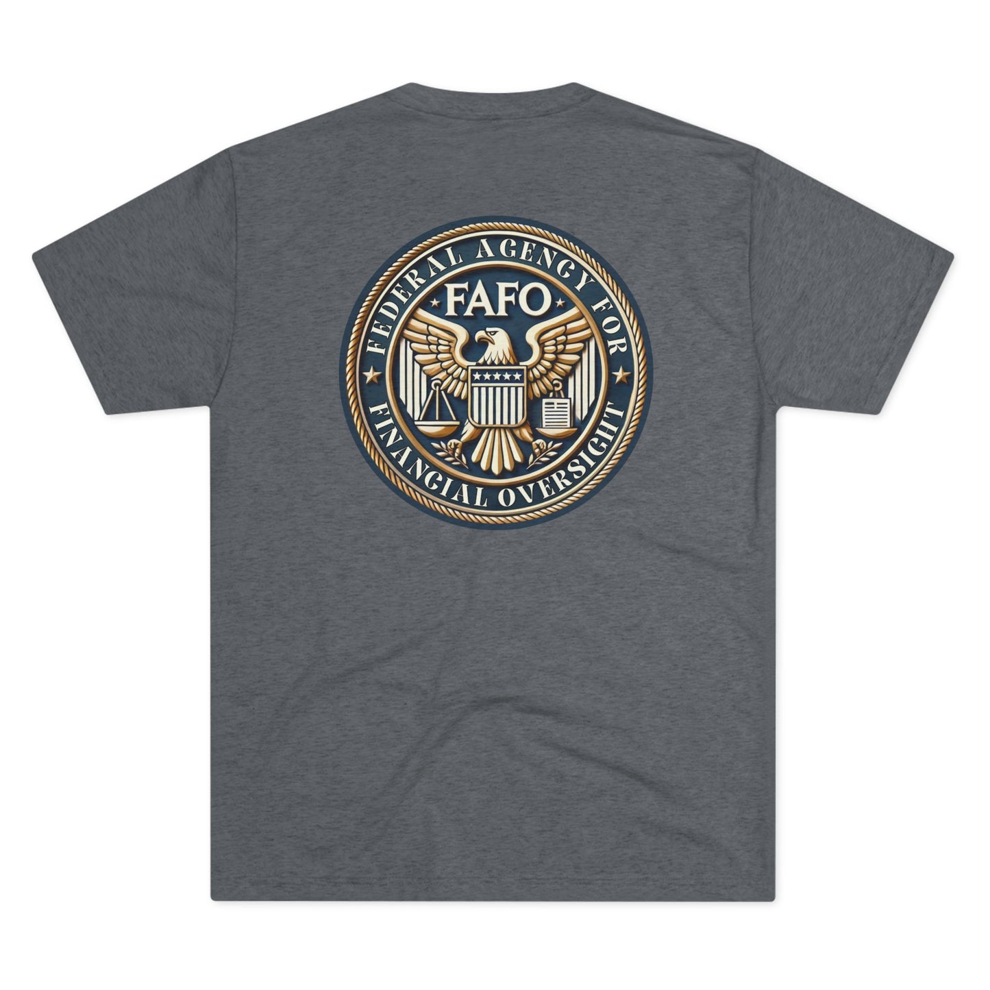 Federal Agent Unisex Tri-Blend Crew Tee