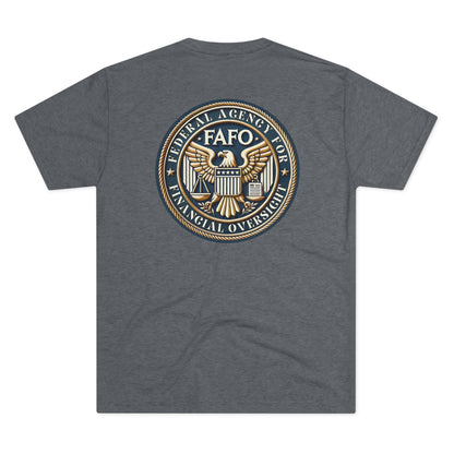 Federal Agent Unisex Tri-Blend Crew Tee