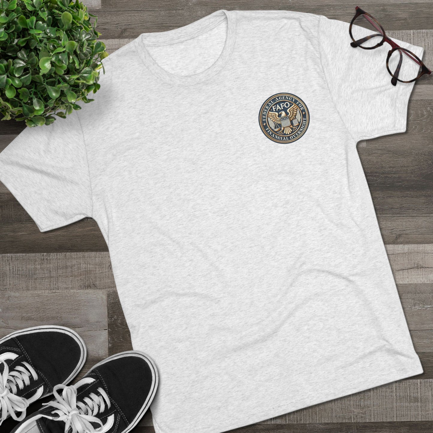 Federal Agent Unisex Tri-Blend Crew Tee