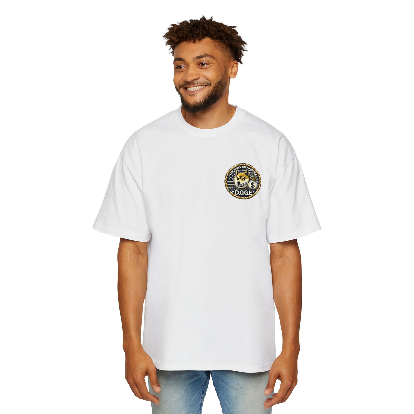 DOGE SQUAD - Men's Oversized Doge Tee